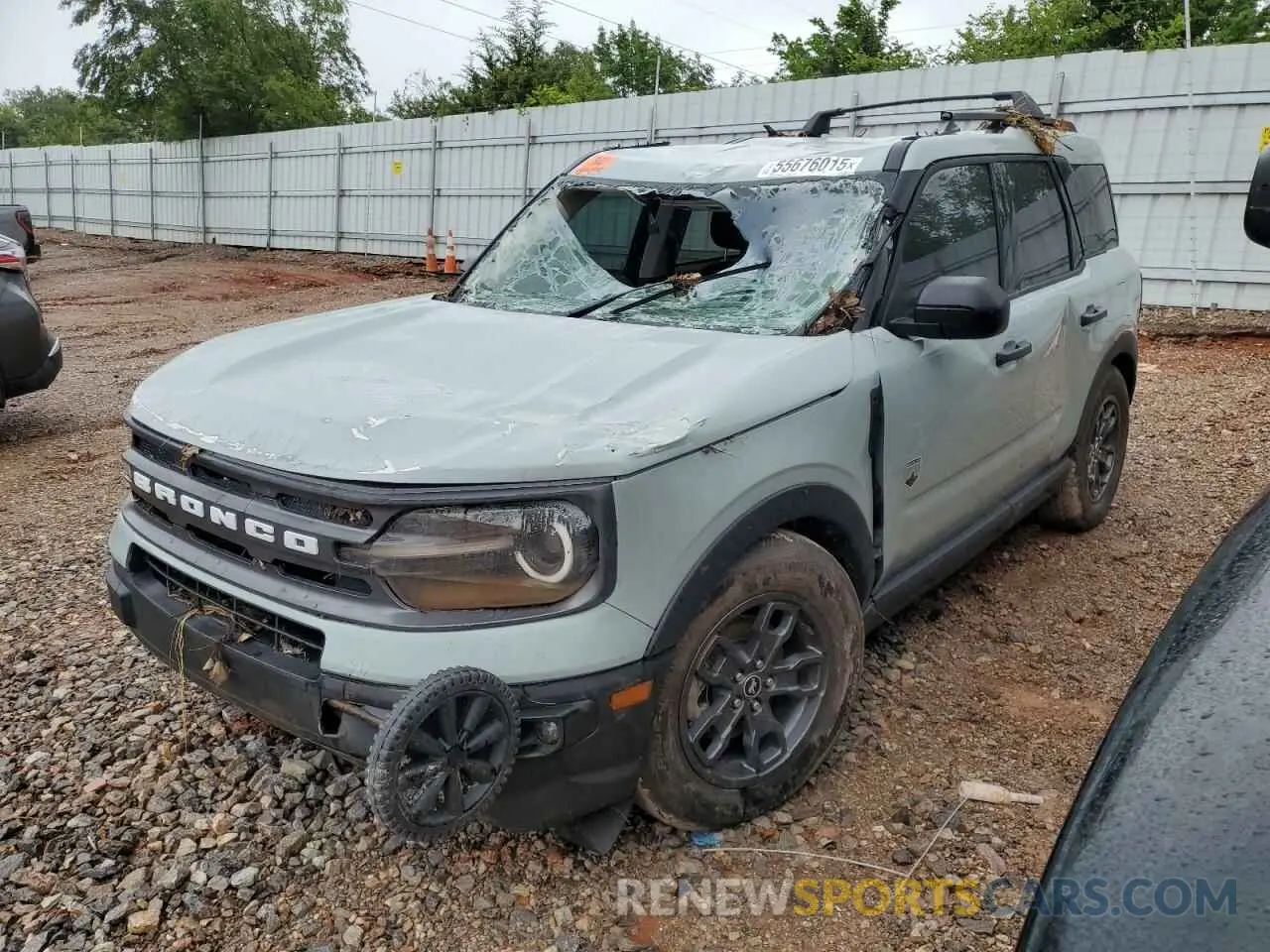 1 Photograph of a damaged car 3FMCR9B68PRE24847 FORD BRONCO 2023