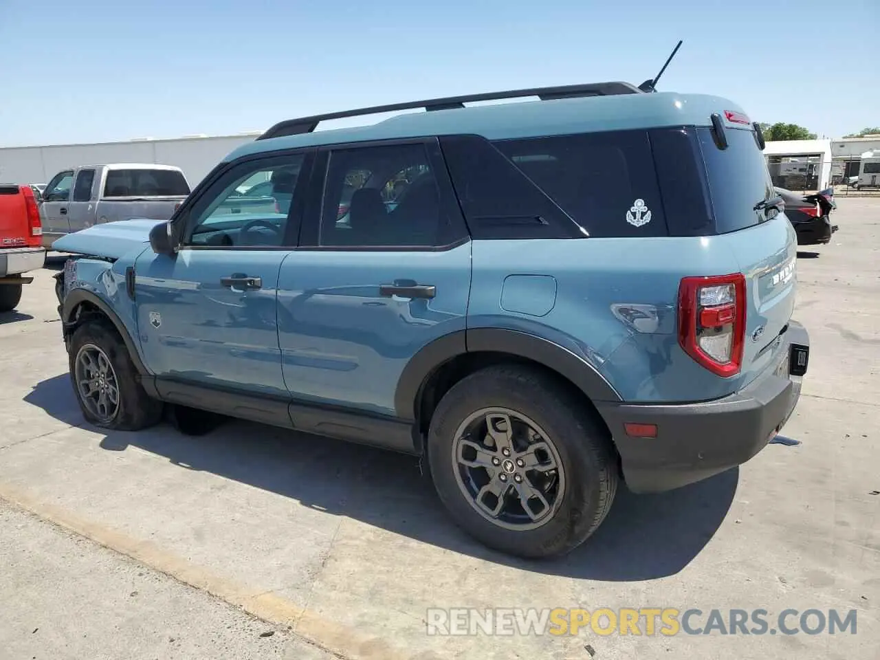 2 Photograph of a damaged car 3FMCR9B69PRD42089 FORD BRONCO 2023