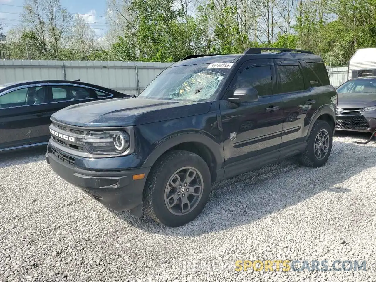 1 Photograph of a damaged car 3FMCR9B69PRD62343 FORD BRONCO 2023