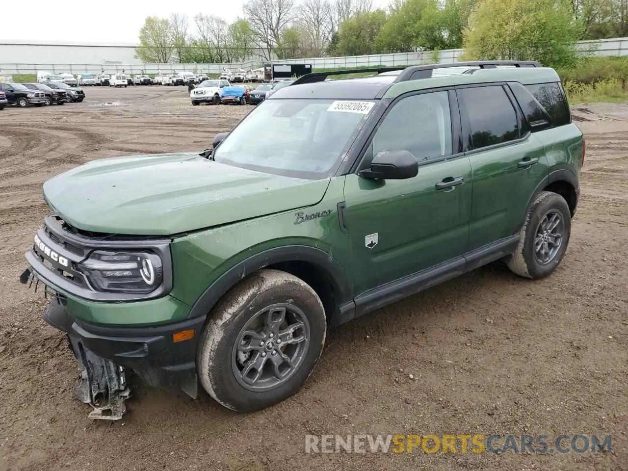 1 Photograph of a damaged car 3FMCR9B69PRD81409 FORD BRONCO 2023