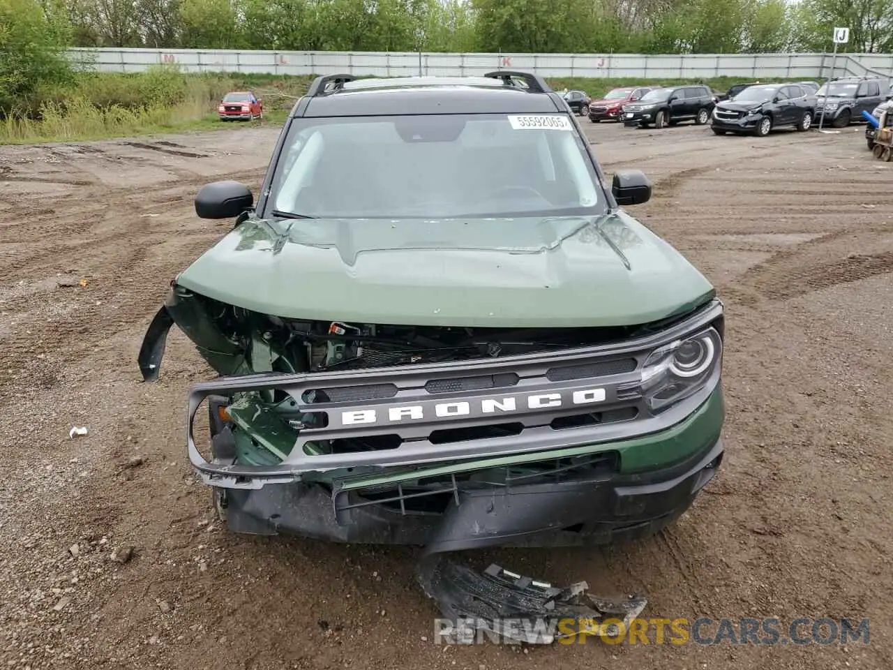 5 Photograph of a damaged car 3FMCR9B69PRD81409 FORD BRONCO 2023