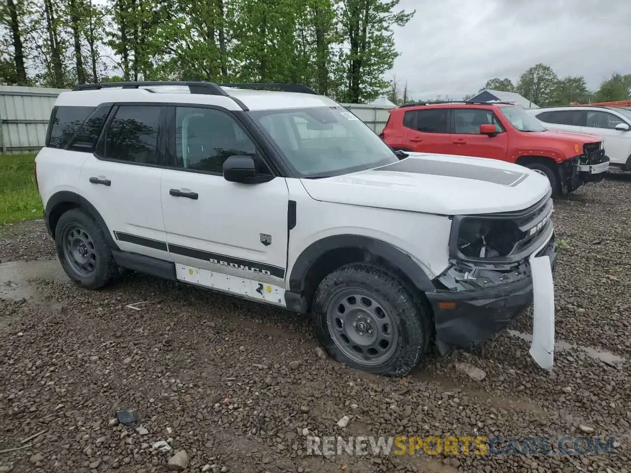 4 Photograph of a damaged car 3FMCR9B69PRE06776 FORD BRONCO 2023