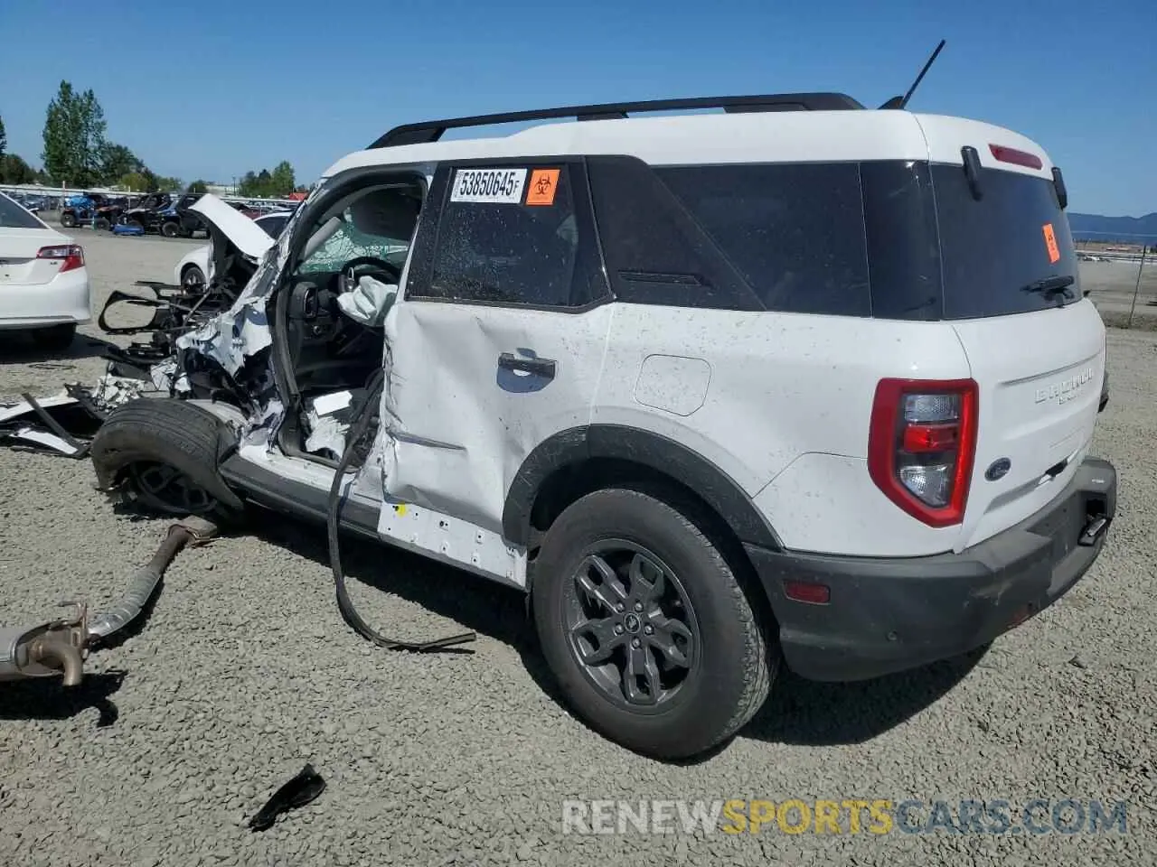 2 Photograph of a damaged car 3FMCR9B6XPRE22355 FORD BRONCO 2023
