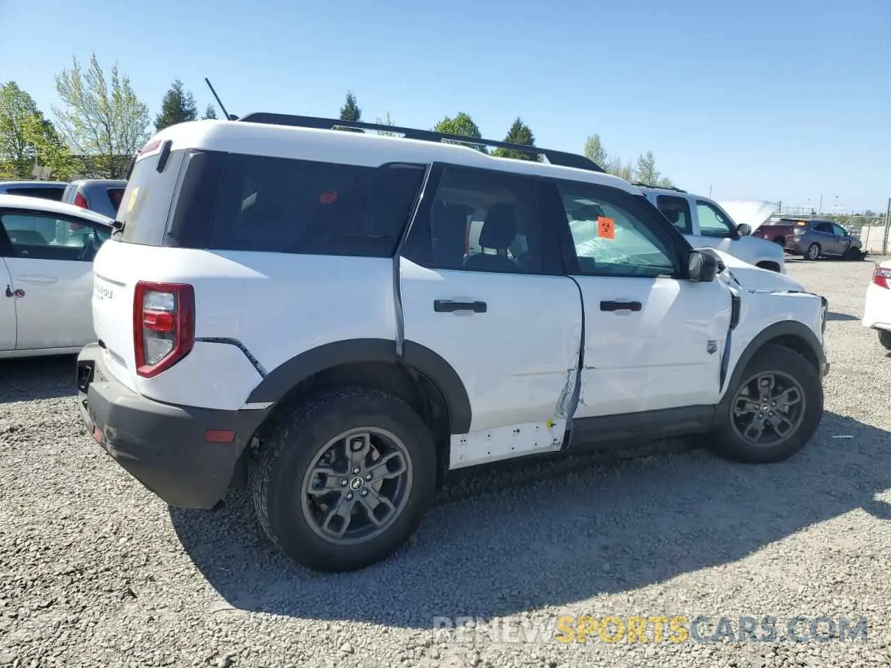 3 Photograph of a damaged car 3FMCR9B6XPRE22355 FORD BRONCO 2023