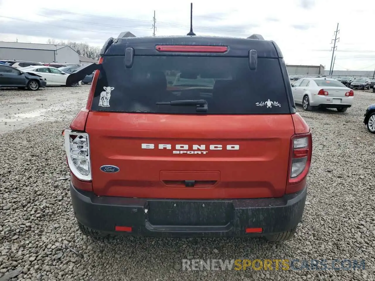 6 Photograph of a damaged car 3FMCR9C62PRD64904 FORD BRONCO 2023
