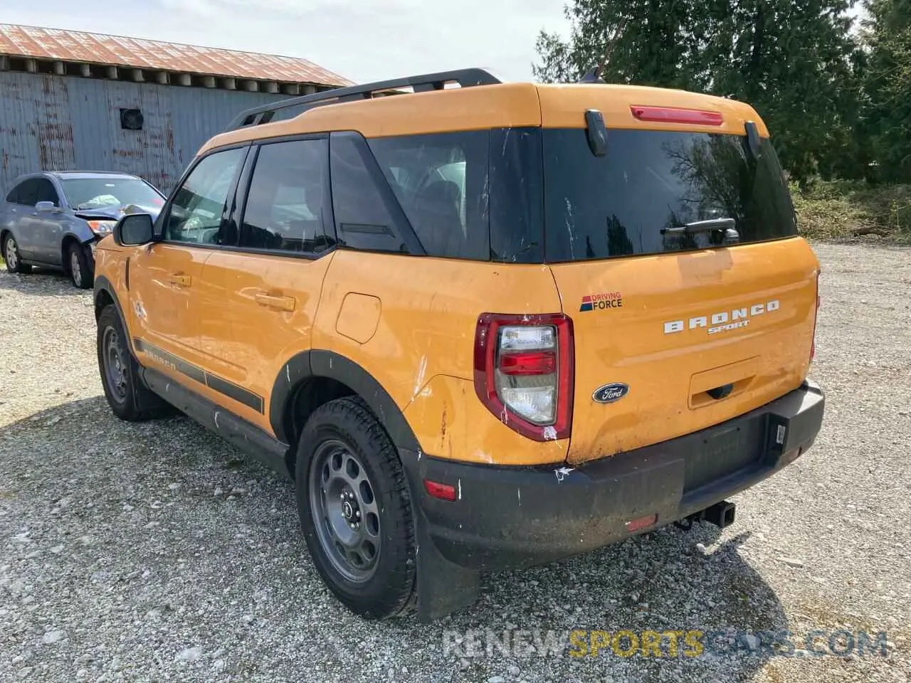 2 Photograph of a damaged car 3FMCR9C65PRD90218 FORD BRONCO 2023