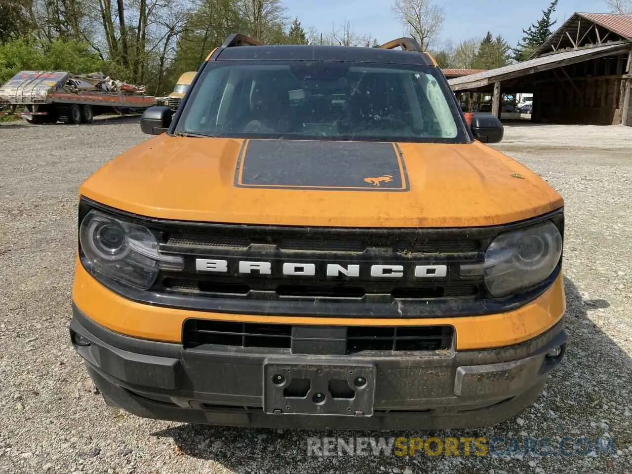 5 Photograph of a damaged car 3FMCR9C65PRD90218 FORD BRONCO 2023