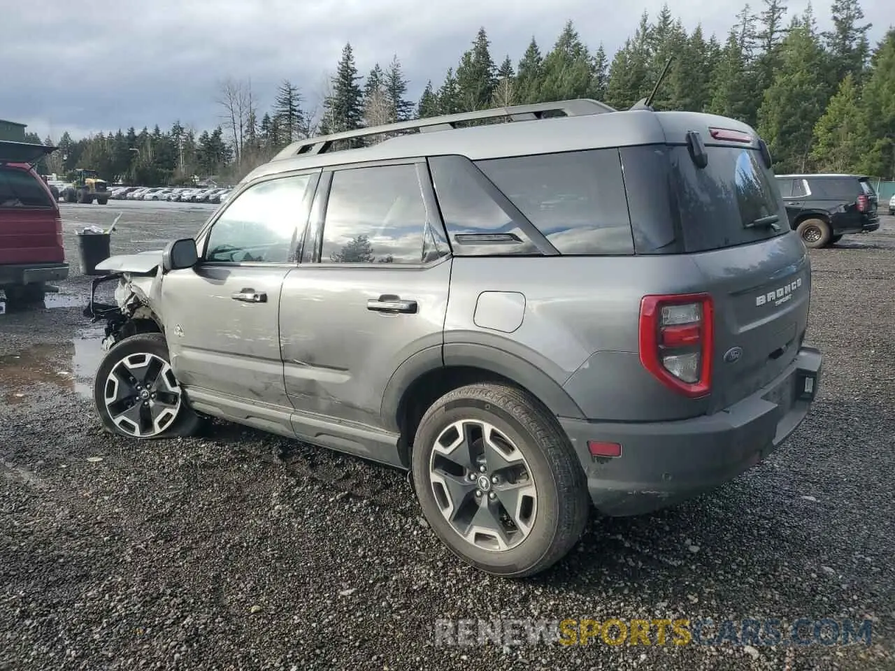 2 Photograph of a damaged car 3FMCR9C67PRD82508 FORD BRONCO 2023