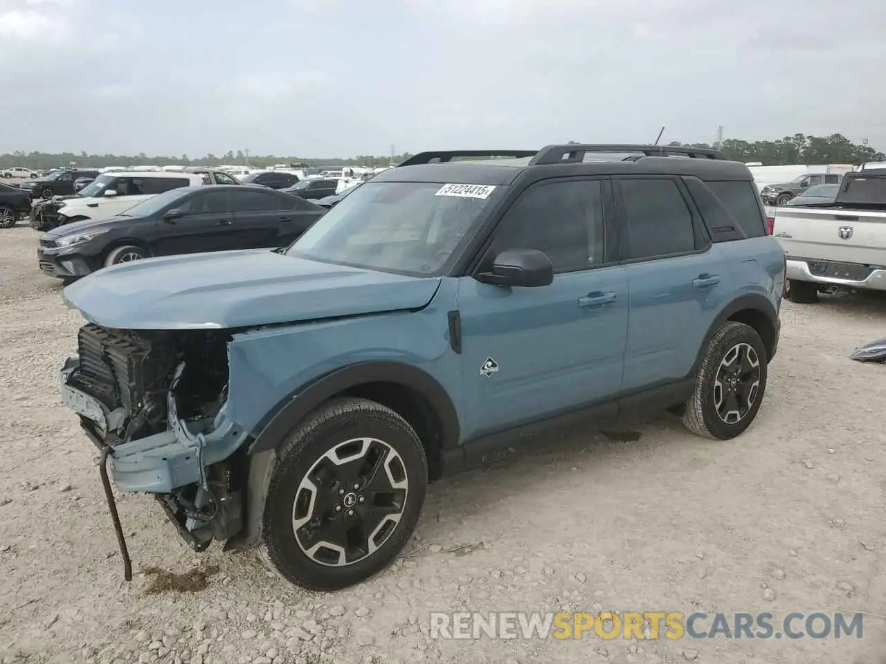 1 Photograph of a damaged car 3FMCR9C69PRD54774 FORD BRONCO 2023