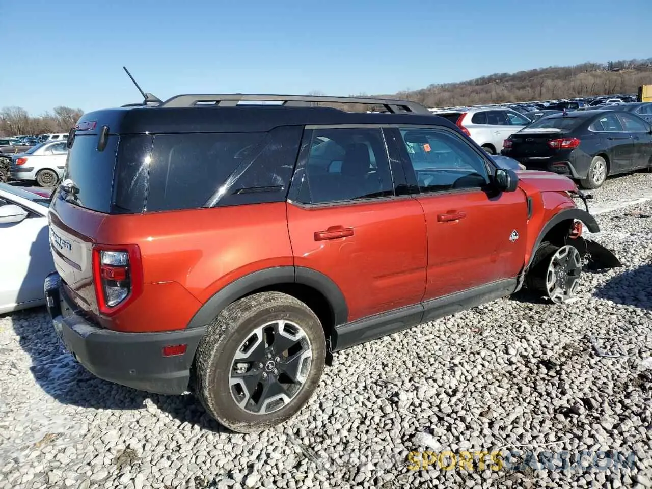 3 Photograph of a damaged car 3FMCR9C6XPRE35525 FORD BRONCO 2023