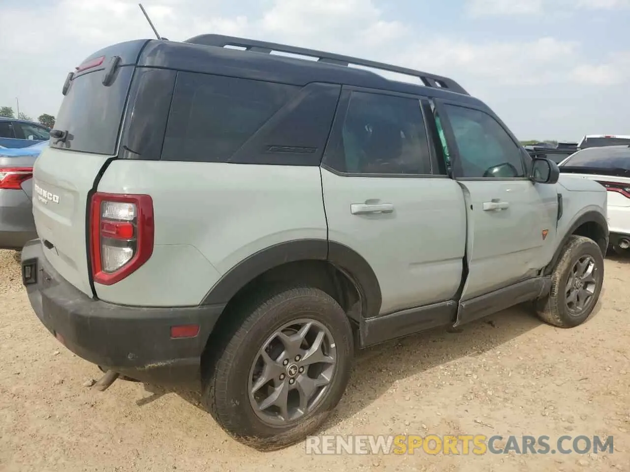 3 Photograph of a damaged car 3FMCR9D92PRD97605 FORD BRONCO 2023