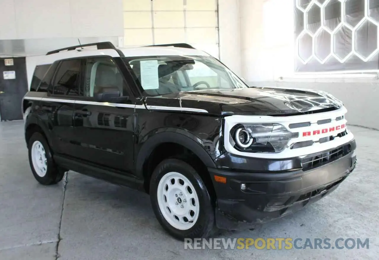 1 Photograph of a damaged car 3FMCR9G60PRE07470 FORD BRONCO 2023