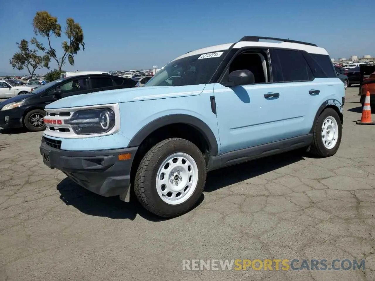 1 Photograph of a damaged car 3FMCR9G63PRD35809 FORD BRONCO 2023