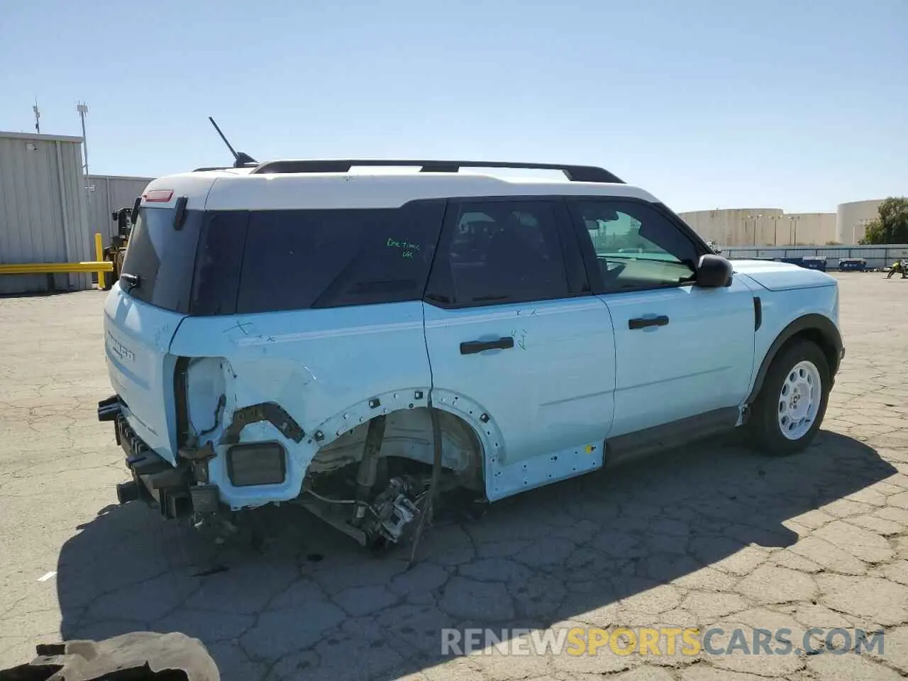 3 Photograph of a damaged car 3FMCR9G63PRD35809 FORD BRONCO 2023