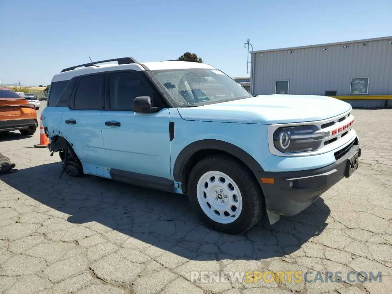 4 Photograph of a damaged car 3FMCR9G63PRD35809 FORD BRONCO 2023