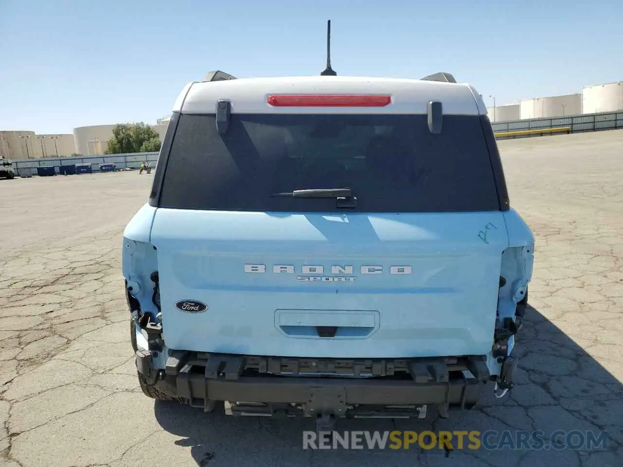 6 Photograph of a damaged car 3FMCR9G63PRD35809 FORD BRONCO 2023