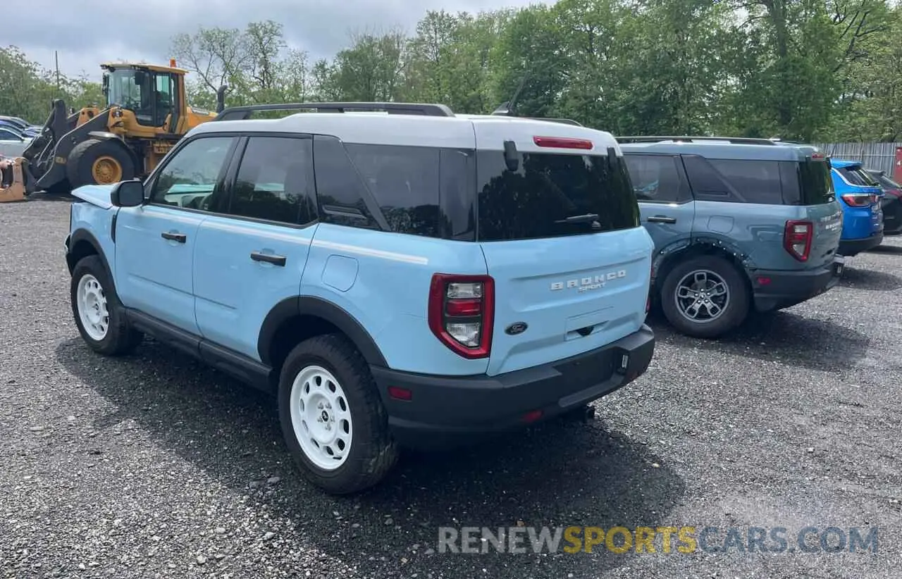 3 Photograph of a damaged car 3FMCR9G63PRE08516 FORD BRONCO 2023