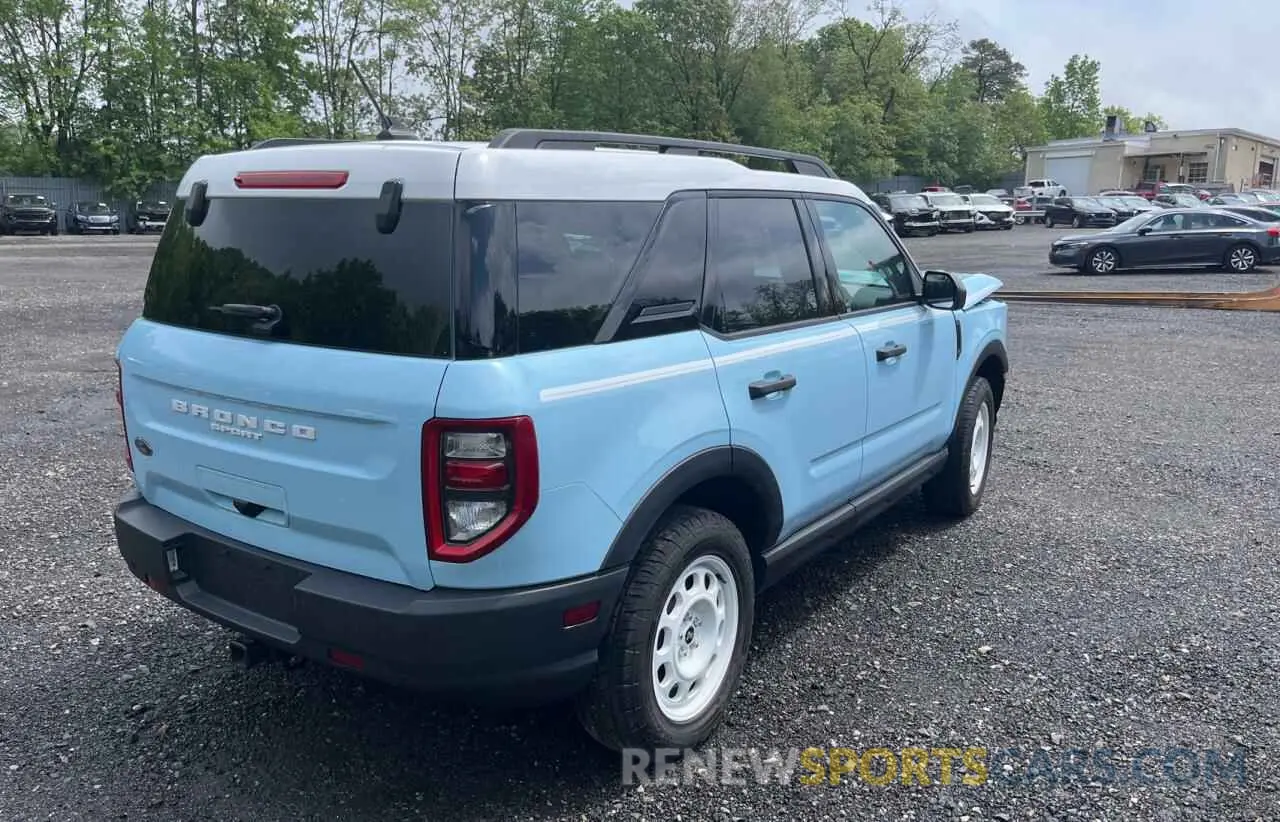 4 Photograph of a damaged car 3FMCR9G63PRE08516 FORD BRONCO 2023