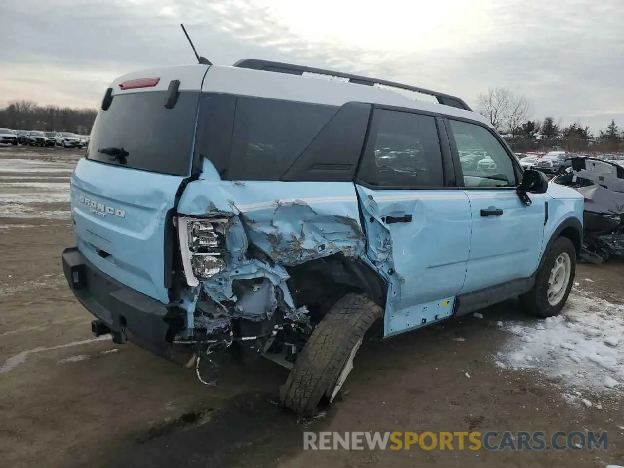 3 Photograph of a damaged car 3FMCR9G6XPRE07377 FORD BRONCO 2023