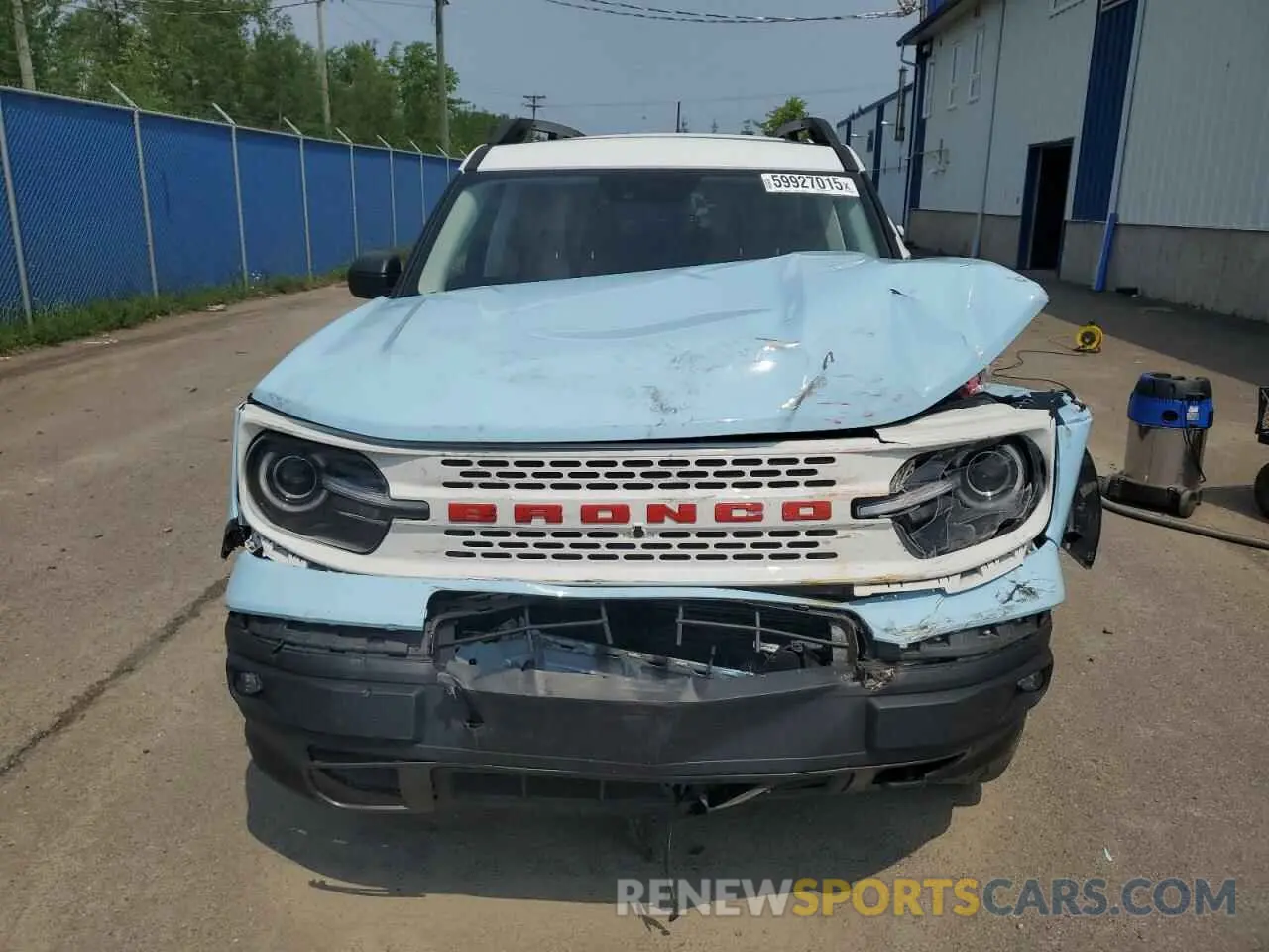 5 Photograph of a damaged car 3FMCR9H91PRD35882 FORD BRONCO 2023