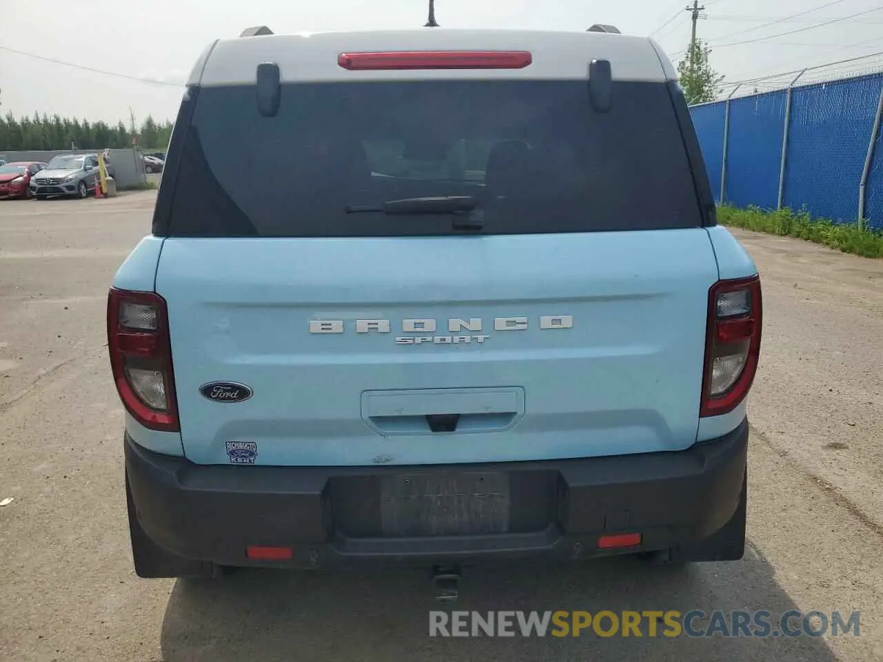 6 Photograph of a damaged car 3FMCR9H91PRD35882 FORD BRONCO 2023