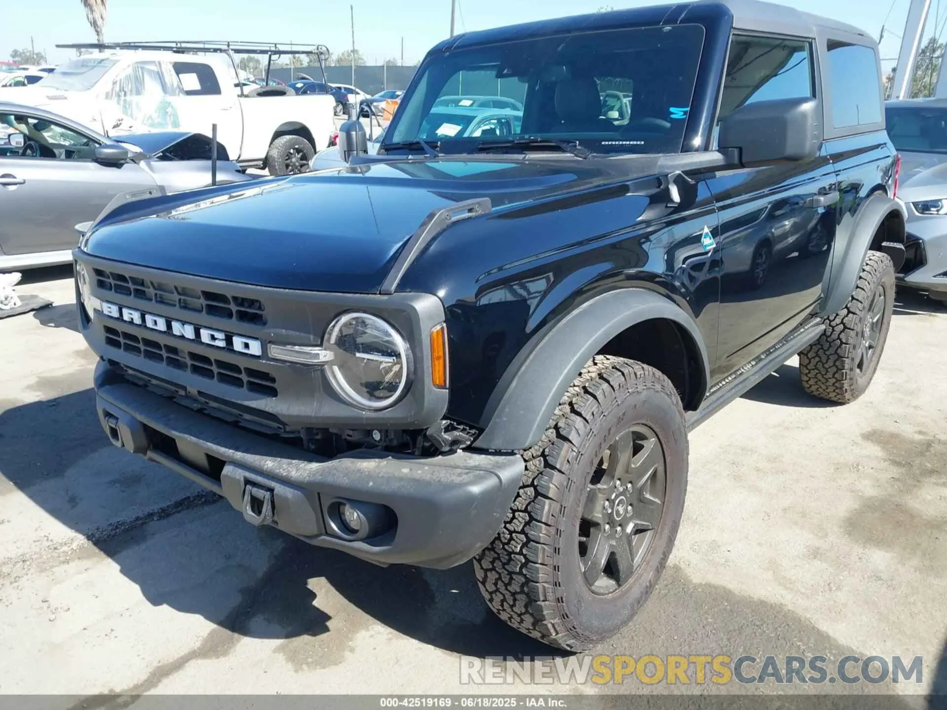 2 Photograph of a damaged car 1FMDE1AH3RLB44629 FORD BRONCO 2024