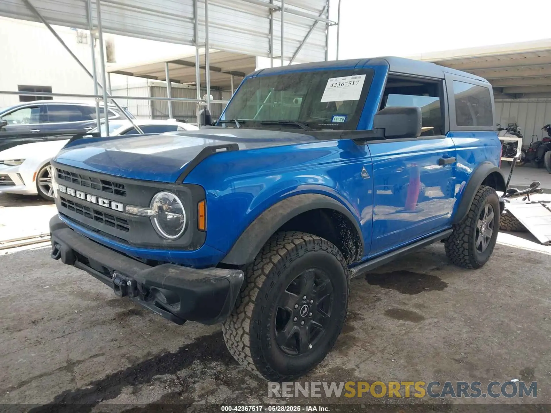 2 Photograph of a damaged car 1FMDE1AH9RLB15202 FORD BRONCO 2024