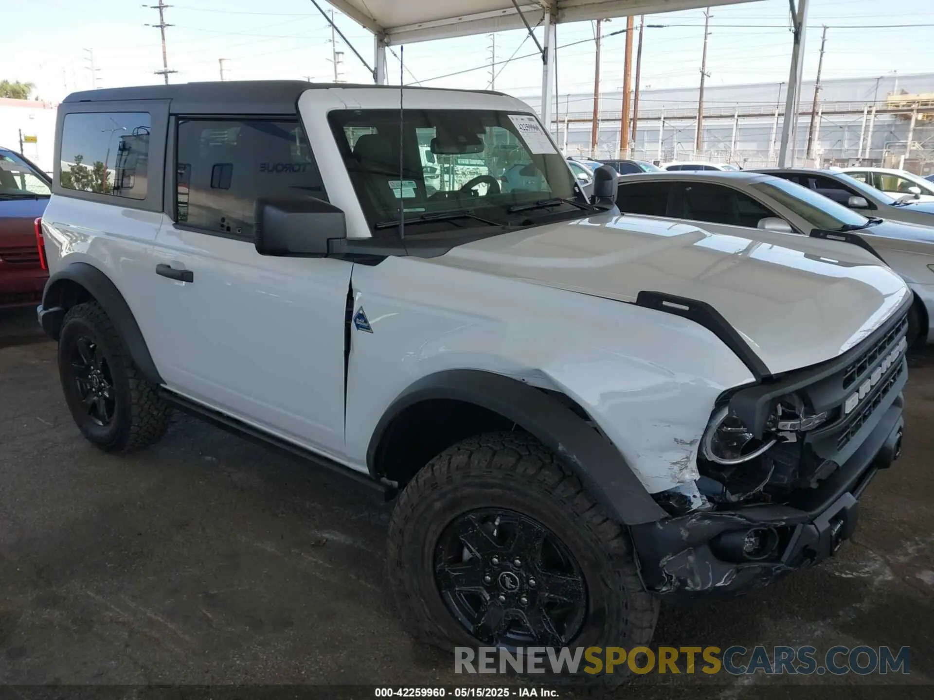 1 Photograph of a damaged car 1FMDE1AP4RLB42881 FORD BRONCO 2024
