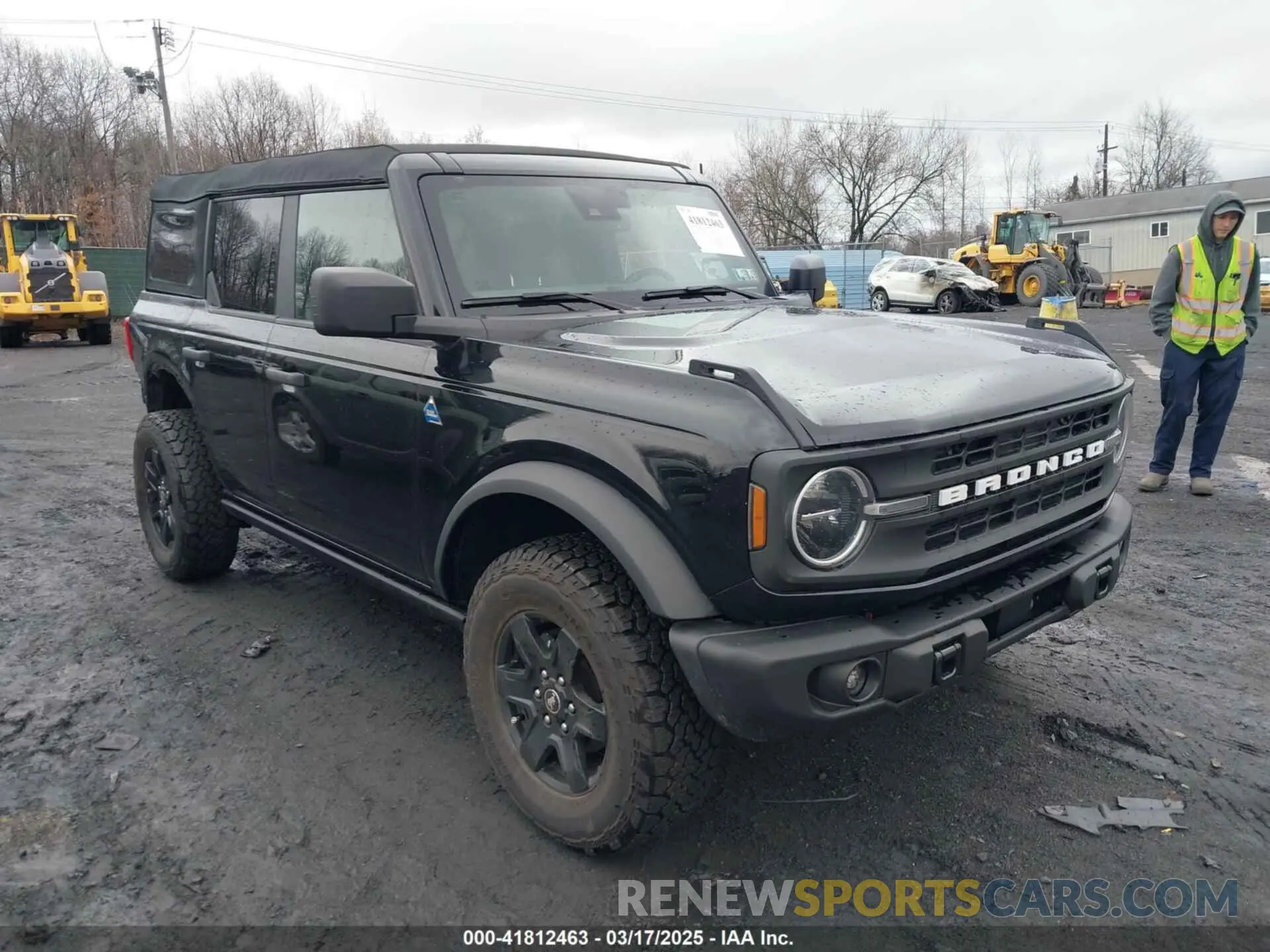 1 Photograph of a damaged car 1FMDE1BH8RLA61017 FORD BRONCO 2024