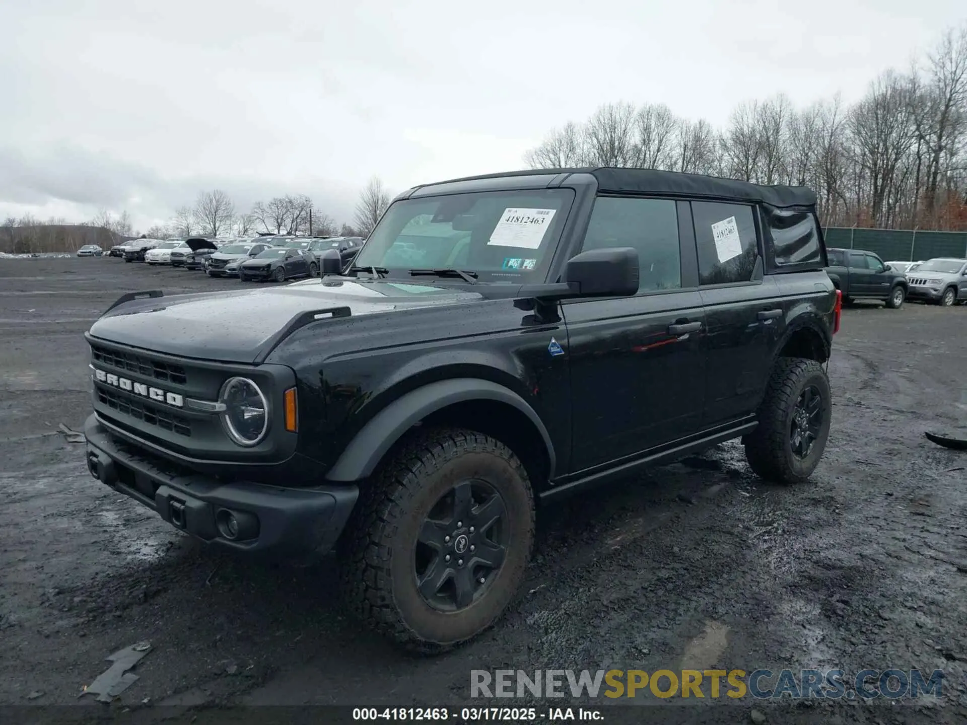 2 Photograph of a damaged car 1FMDE1BH8RLA61017 FORD BRONCO 2024