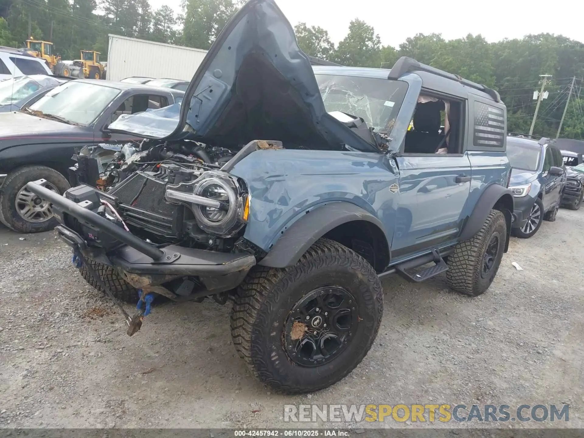 2 Photograph of a damaged car 1FMDE2AP1RLA43666 FORD BRONCO 2024