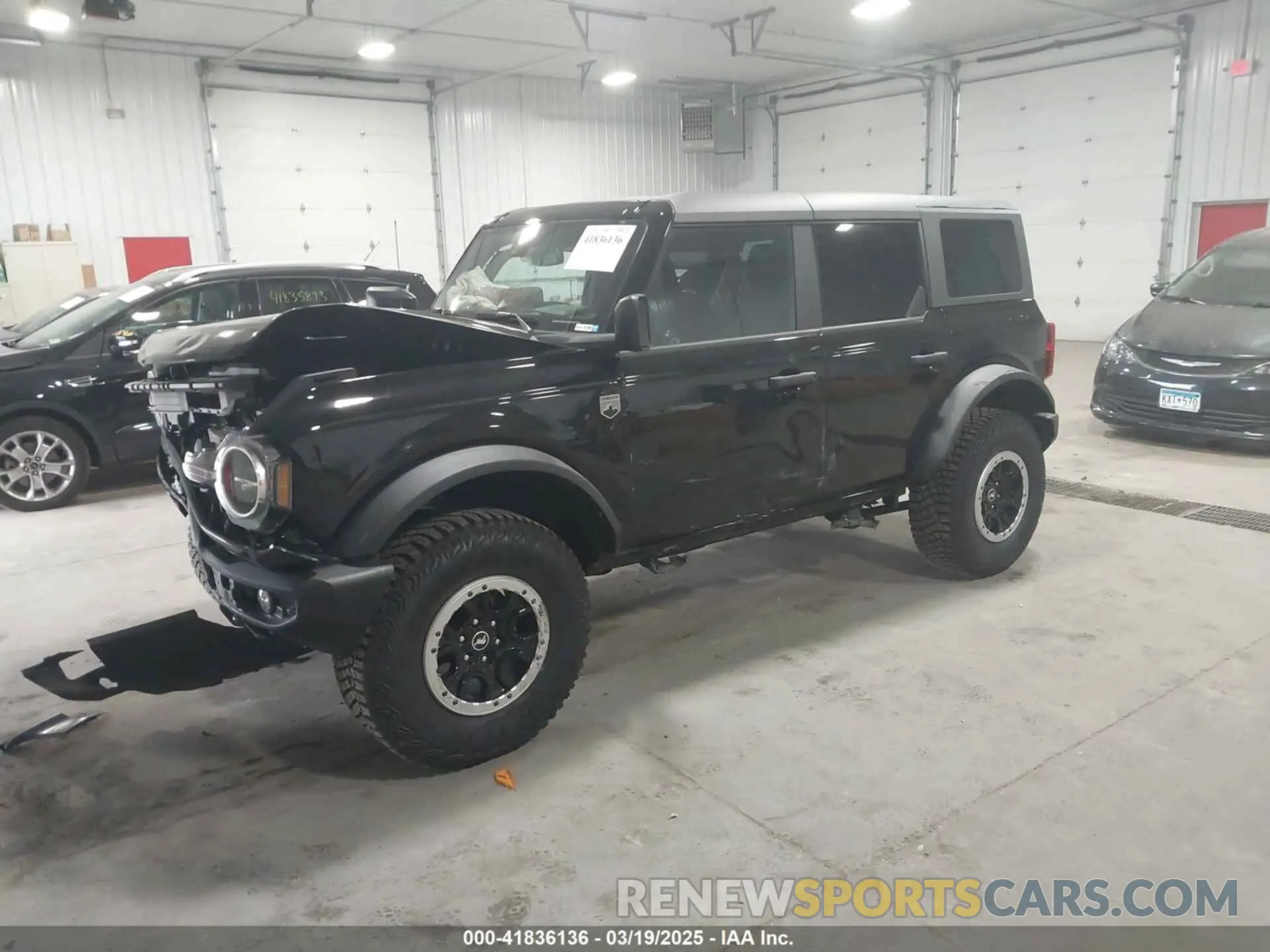 2 Photograph of a damaged car 1FMDE7BH2RLA67771 FORD BRONCO 2024