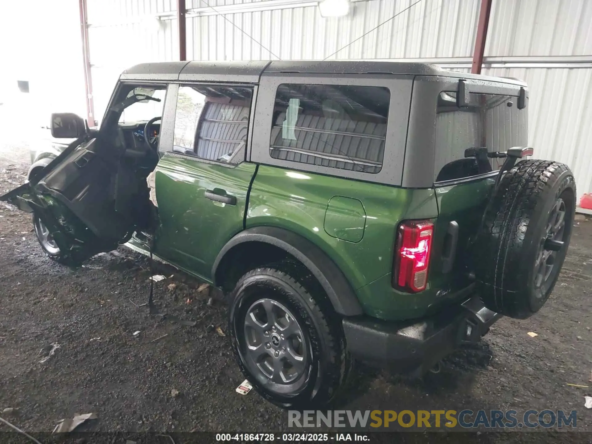 3 Photograph of a damaged car 1FMDE7BH6RLA88901 FORD BRONCO 2024