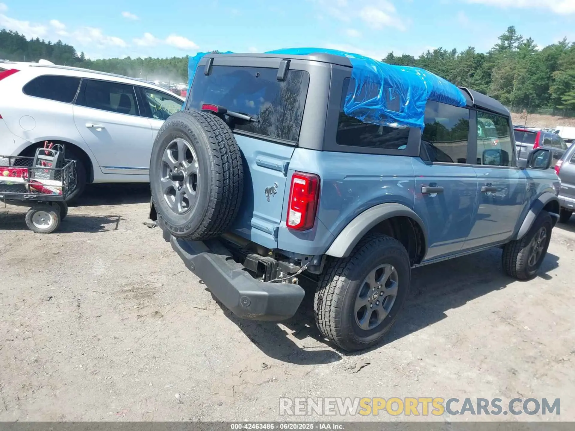 4 Photograph of a damaged car 1FMDE7BH9RLB34429 FORD BRONCO 2024
