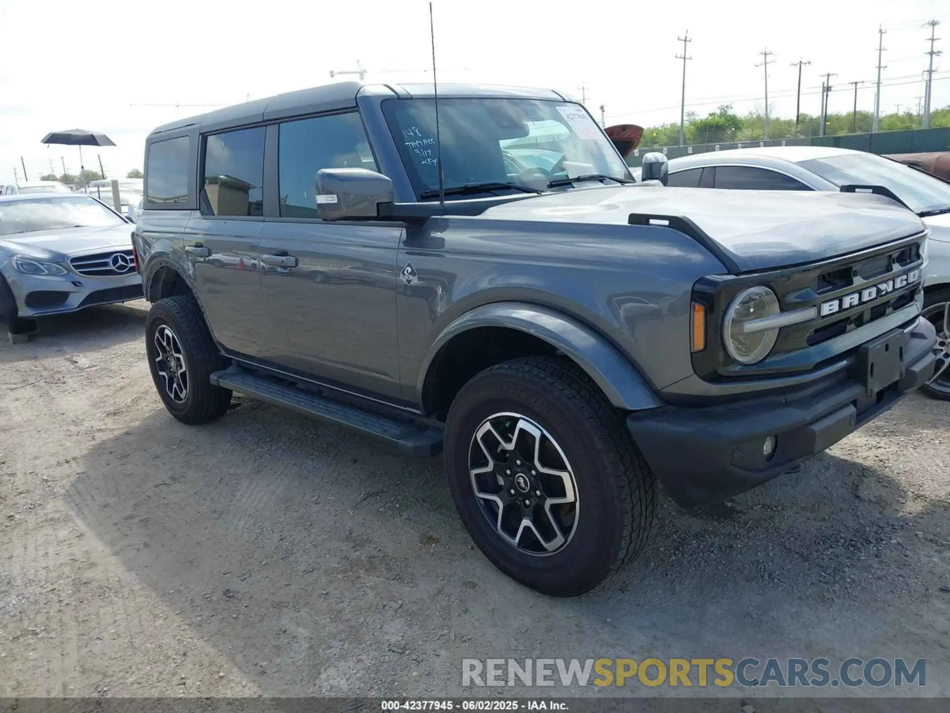 1 Photograph of a damaged car 1FMDE8BHXRLA46687 FORD BRONCO 2024
