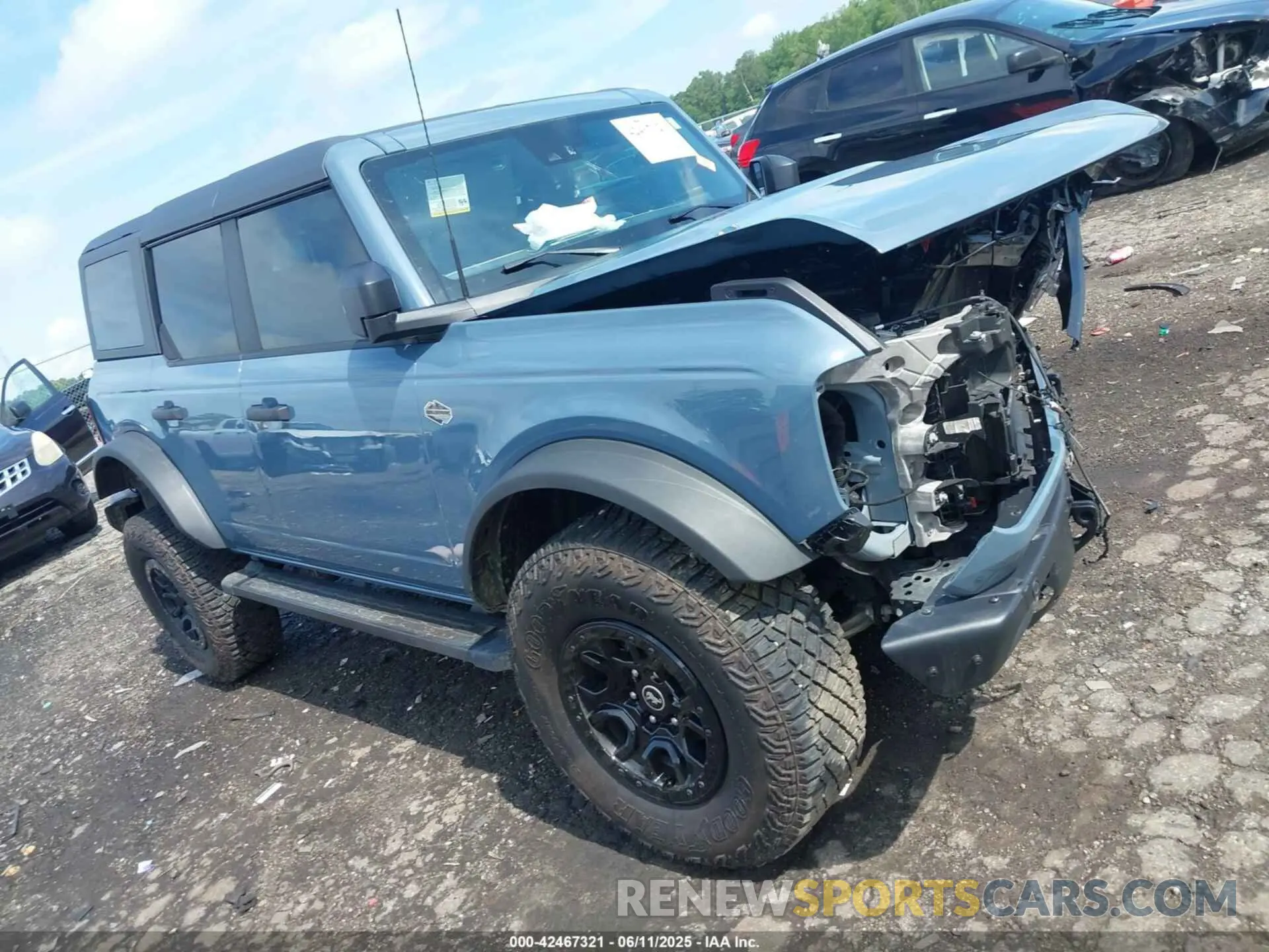 1 Photograph of a damaged car 1FMEE2BP4RLA21843 FORD BRONCO 2024