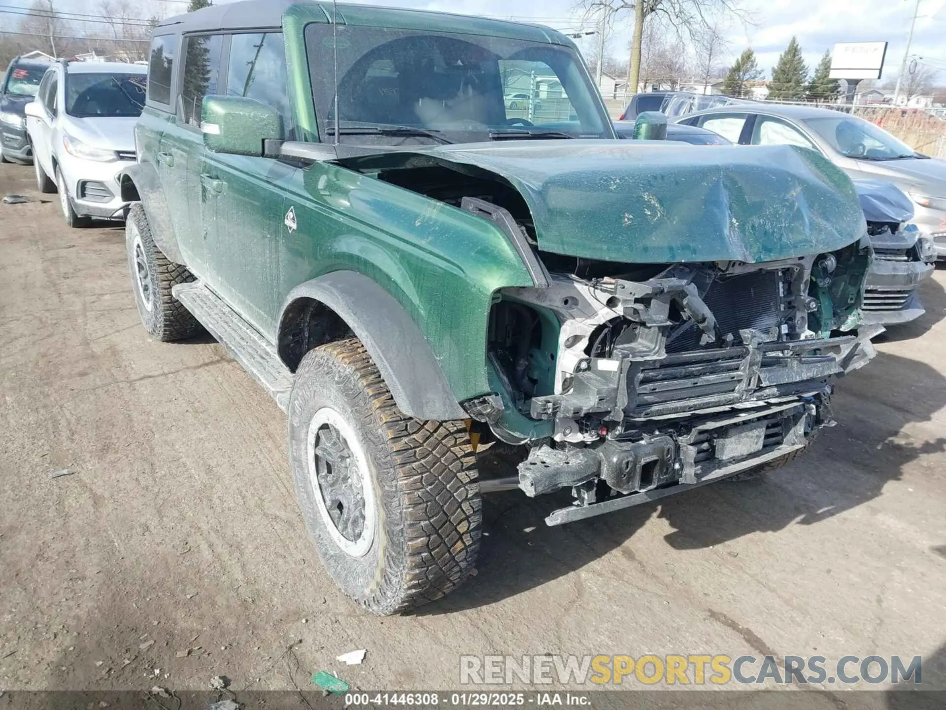 1 Photograph of a damaged car 1FMEE8BP8RLA41595 FORD BRONCO 2024