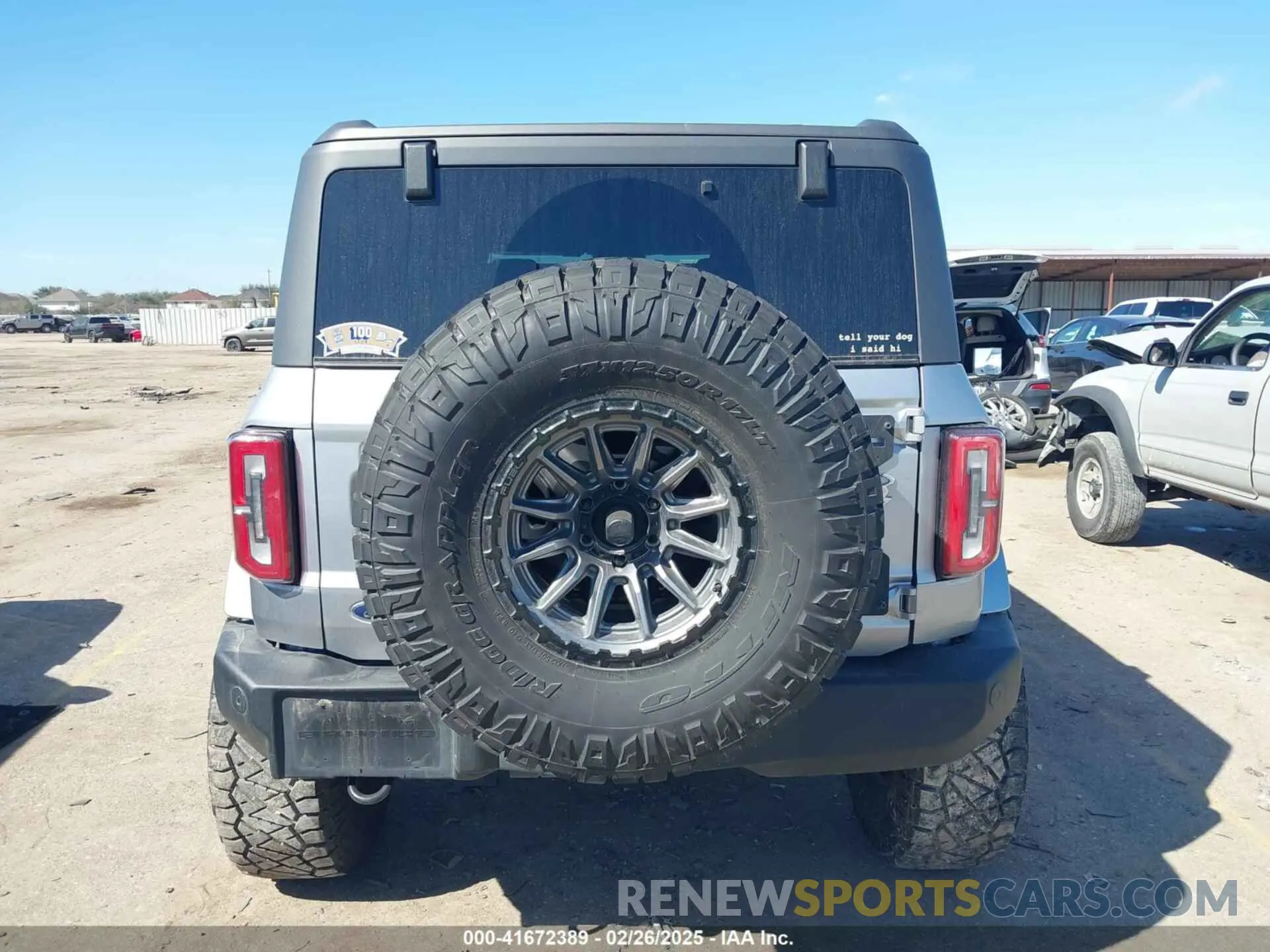 16 Photograph of a damaged car 1FMEE8BP9RLA09450 FORD BRONCO 2024