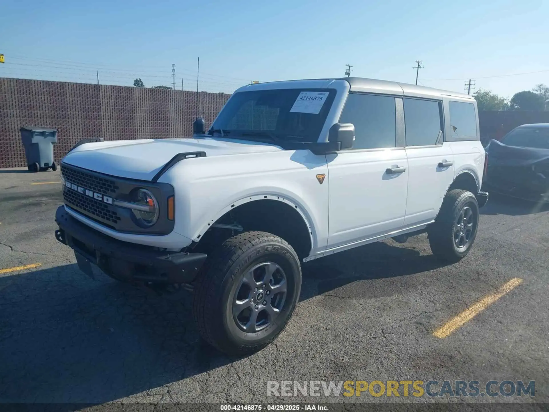 2 Photograph of a damaged car 1FMEE9BP5RLA09693 FORD BRONCO 2024