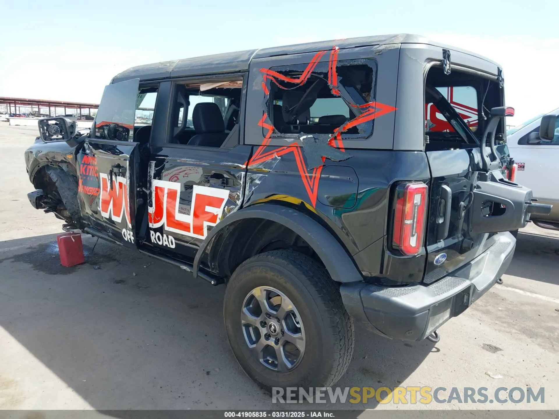 3 Photograph of a damaged car 1FMEE9BP7RLA35583 FORD BRONCO 2024