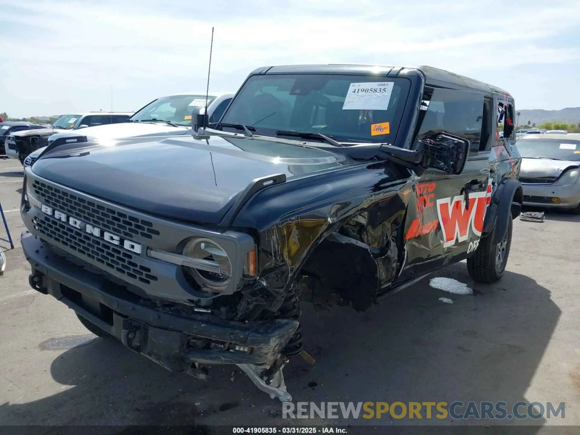 6 Photograph of a damaged car 1FMEE9BP7RLA35583 FORD BRONCO 2024