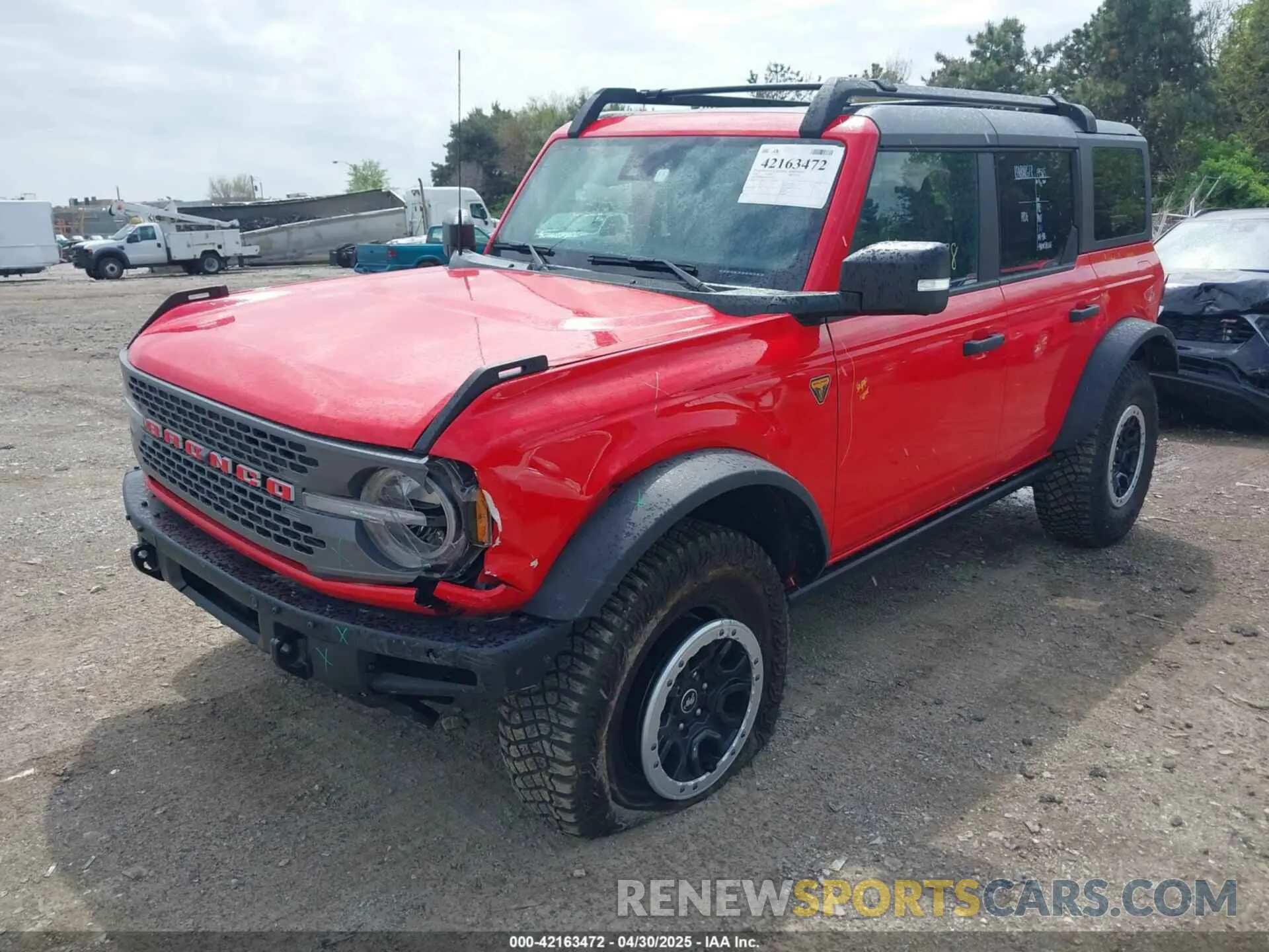 2 Photograph of a damaged car 1FMEE9BPXRLA25338 FORD BRONCO 2024