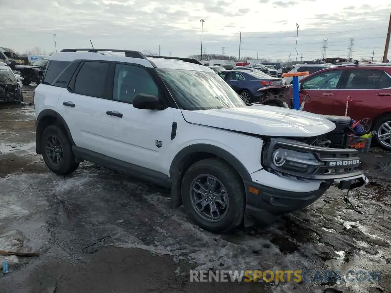 4 Photograph of a damaged car 3FMCR9B60RRE30354 FORD BRONCO 2024
