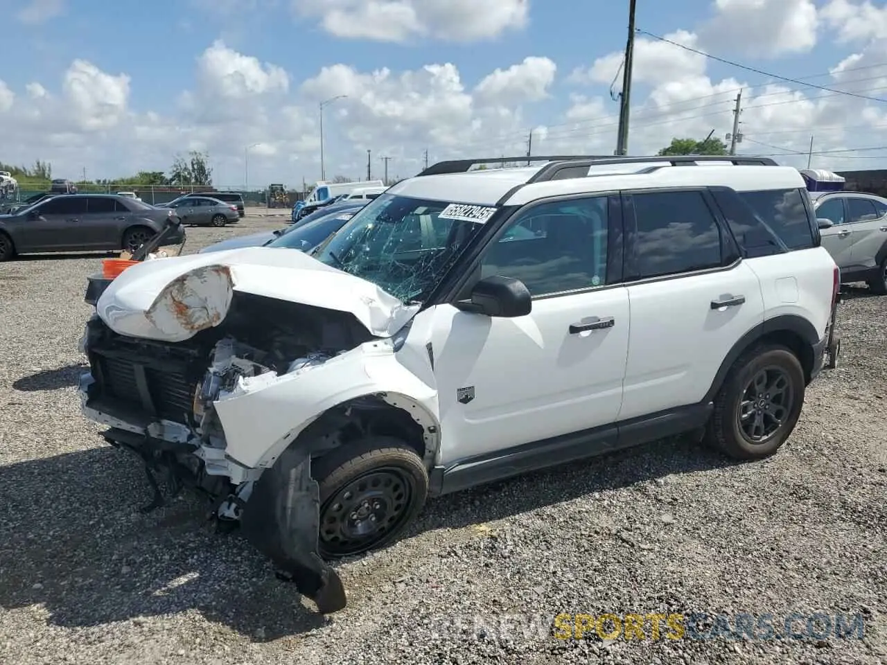 1 Photograph of a damaged car 3FMCR9B60RRE38308 FORD BRONCO 2024