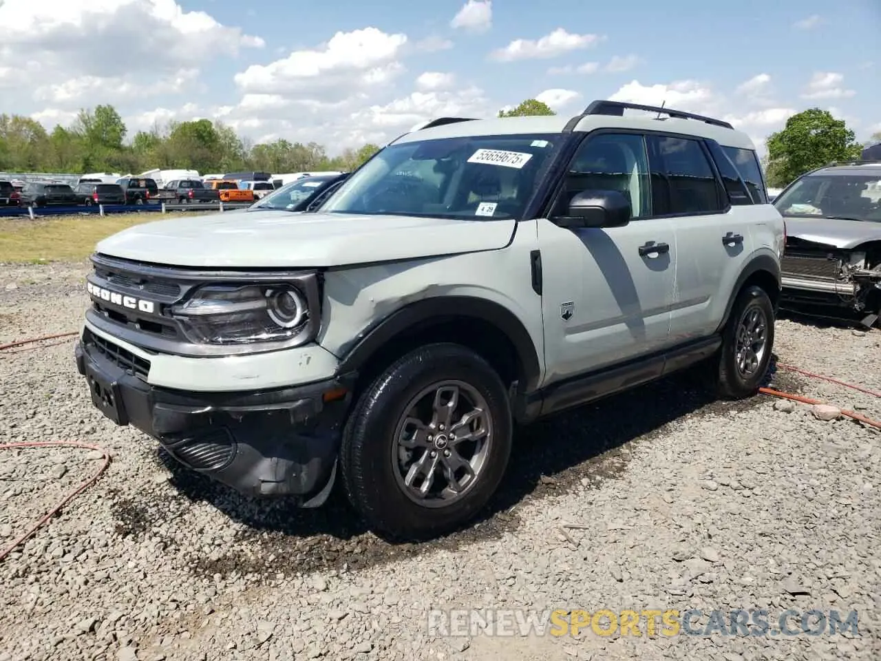 1 Photograph of a damaged car 3FMCR9B62RRE81435 FORD BRONCO 2024
