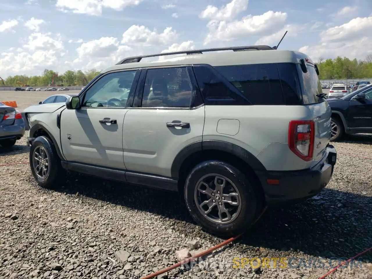 2 Photograph of a damaged car 3FMCR9B62RRE81435 FORD BRONCO 2024