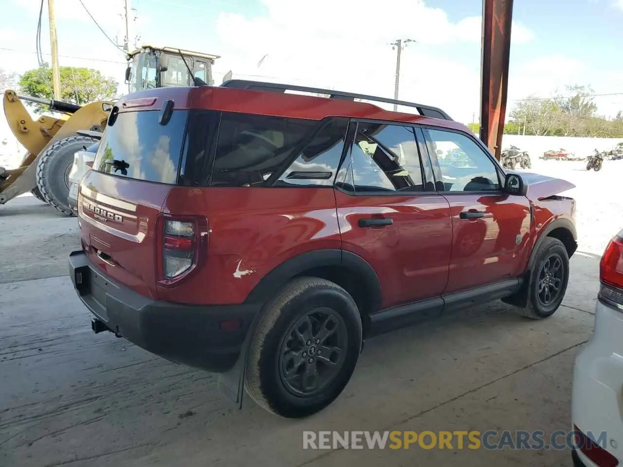 3 Photograph of a damaged car 3FMCR9B62RRF56148 FORD BRONCO 2024