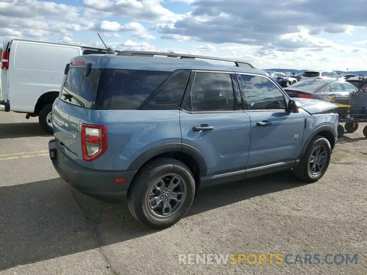 3 Photograph of a damaged car 3FMCR9B63RRE70976 FORD BRONCO 2024