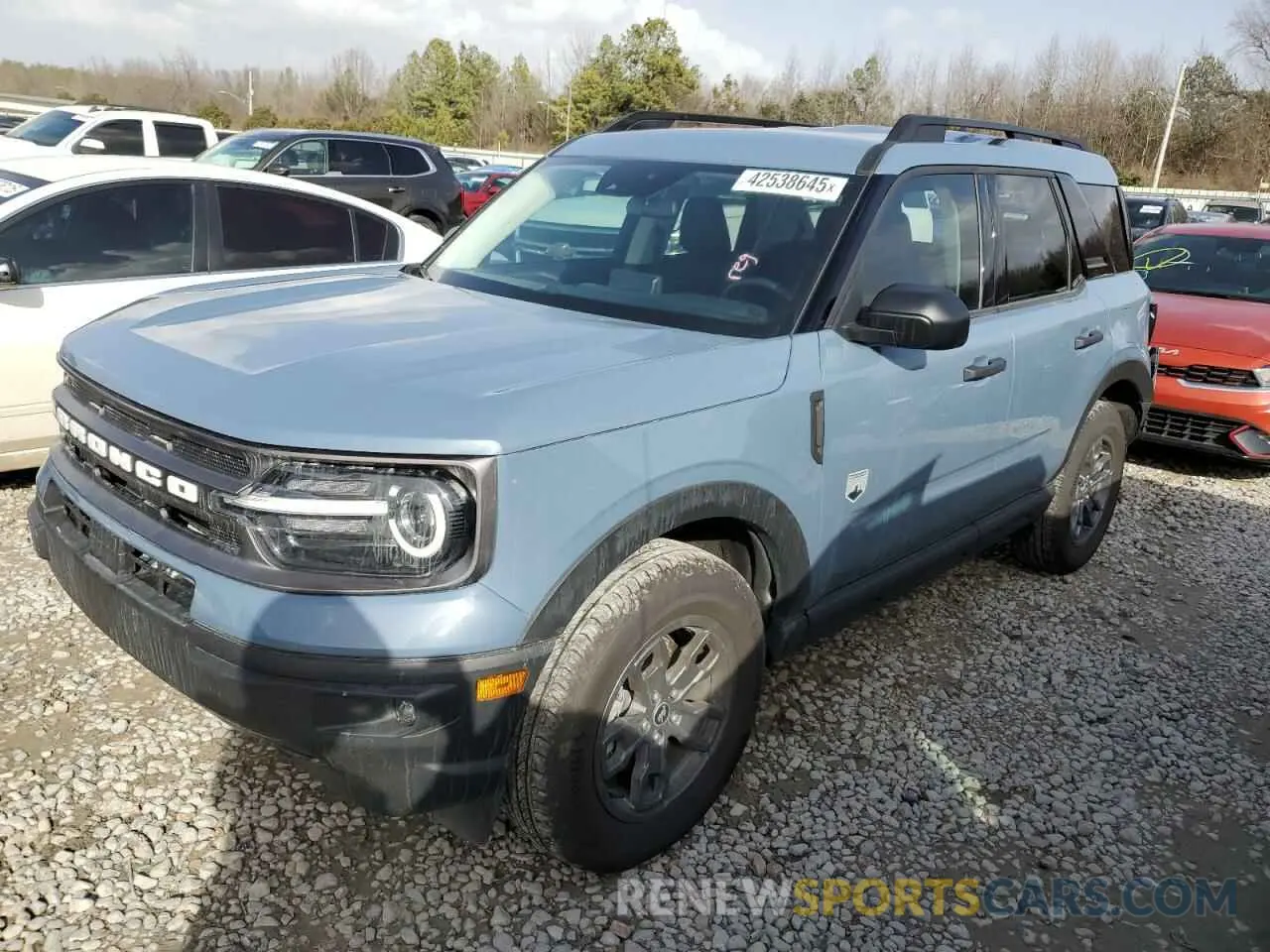 1 Photograph of a damaged car 3FMCR9B63RRF51556 FORD BRONCO 2024