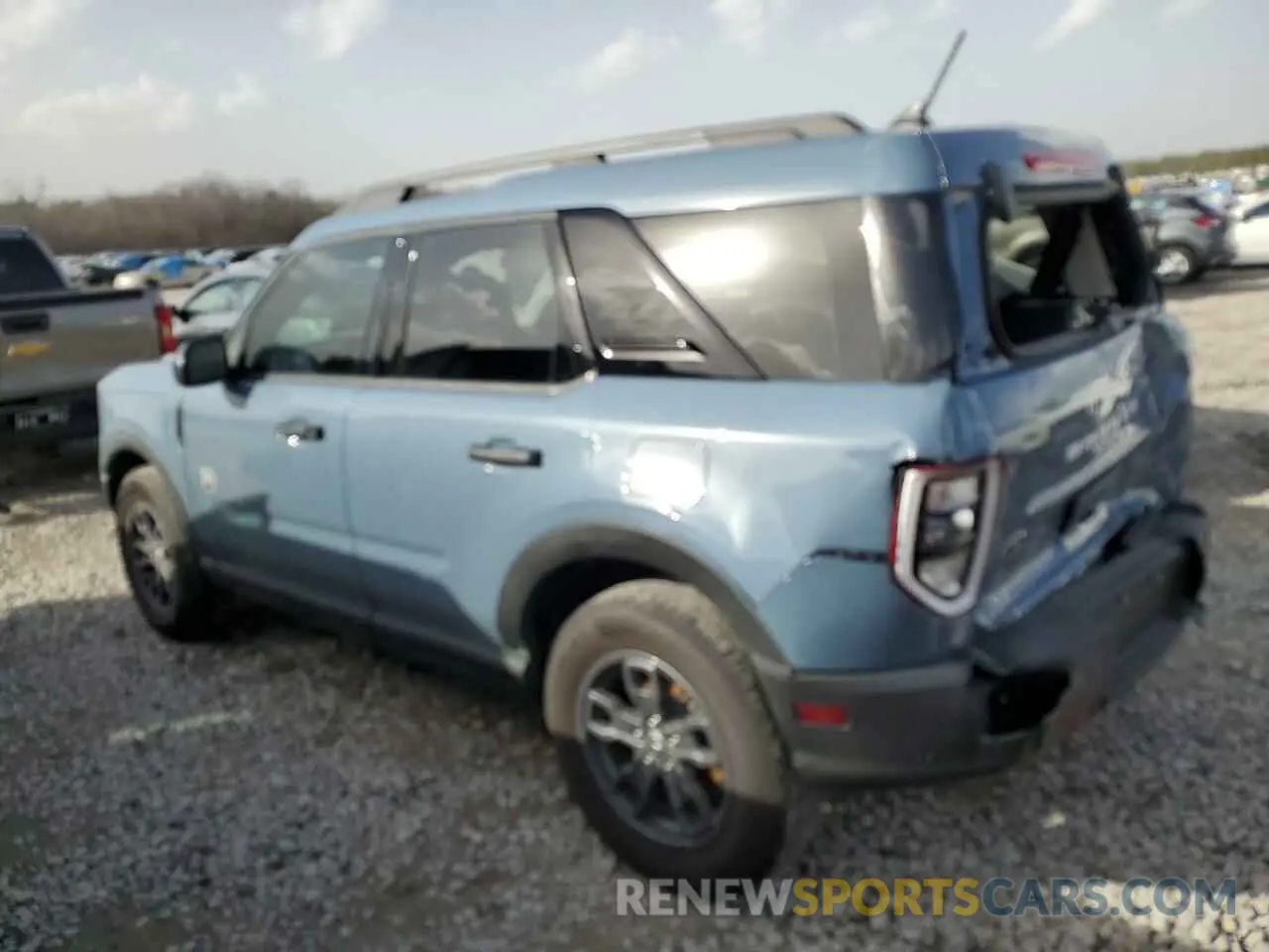2 Photograph of a damaged car 3FMCR9B63RRF51556 FORD BRONCO 2024